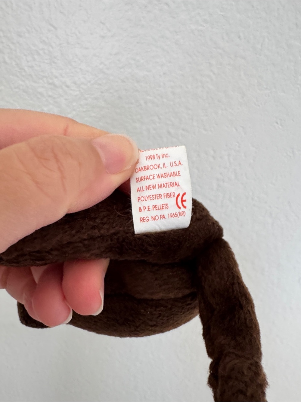 TY Beanie Babies Roam Buffalo Plush 7” Retired 90s Brown Bison Plush Cottagecore - Picture 4 of 5
